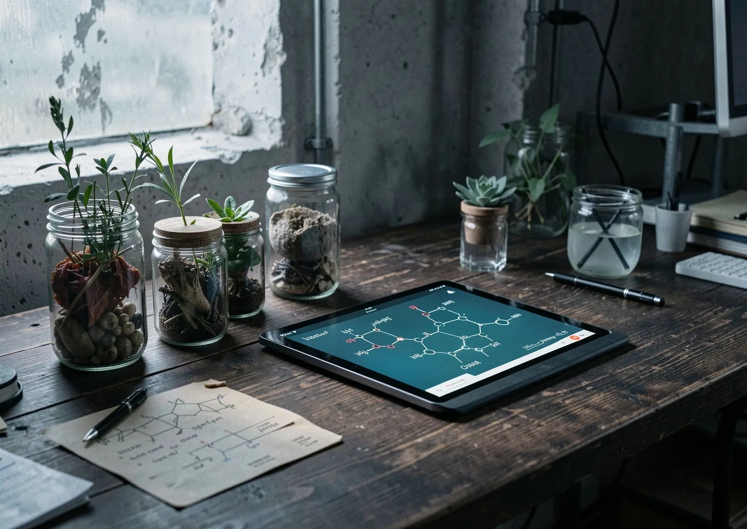 A workspace of surgical precision and nature